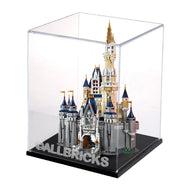 50 X 34 X 85 Acrylic Display Case with Black Base ALLBRICKS