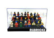 4-Tier Minifigure Acrylic Display Case * For Minifigs With Base Plate * - ALLBRICKS