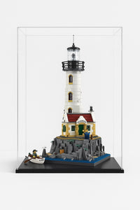 30 X 30 X 60 Acrylic Display Case - ALLBRICKS