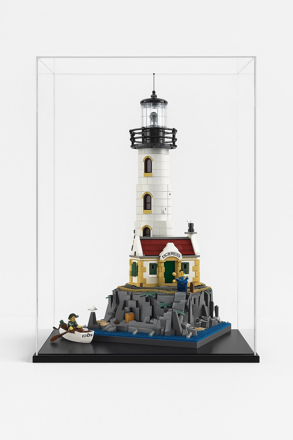 30 X 30 X 60 Acrylic Display Case - ALLBRICKS