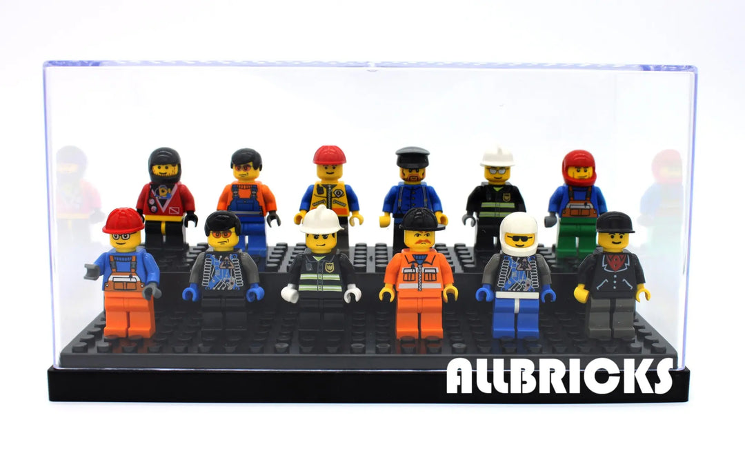 ALLBRICKS 2Tier LEGO Minifigure Acrylic Display Case