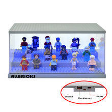 3-Tier Minifigure Acrylic LED Display Case ALLBRICKS