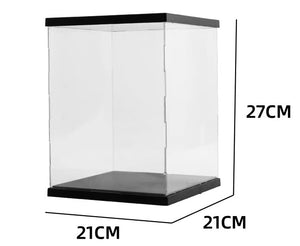 Action Figure Self Assembly Acrylic Display Case With LED Light #212127 ALLBRICKS